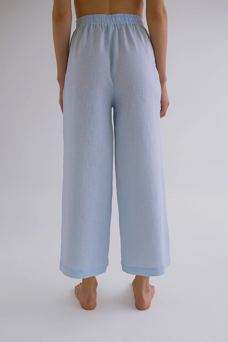 Пижамные брюки изо льна
